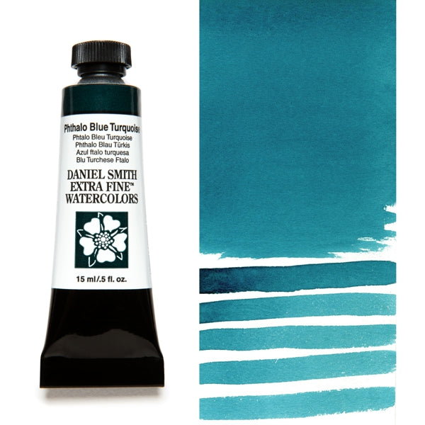 Daniel Smith Extra Fine Watercolour - 15 ml tube - Phthalo Blue Turquoise