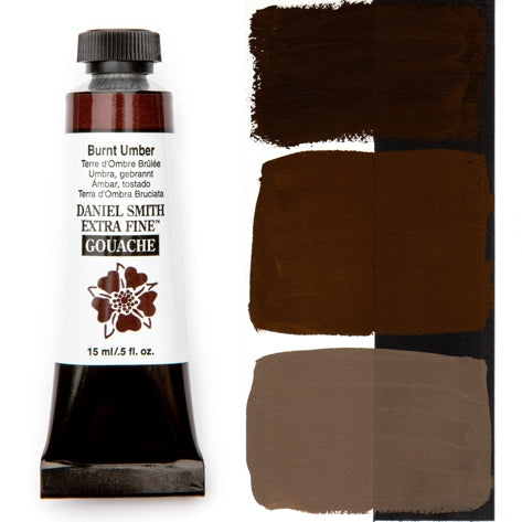 Daniel Smith Extra Fine Gouache - 15 ml tube - Burnt Umber