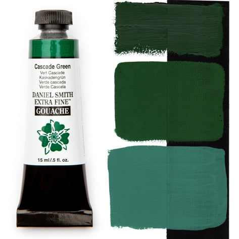 Daniel Smith Extra Fine Gouache - 15 ml tube - Cascade Green