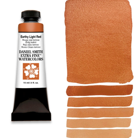 *NEW* Daniel Smith Extra Fine Watercolour - 15 ml tube - Earthy Light Red