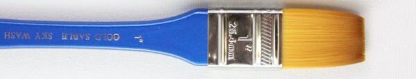 Gold Sable Series 200 - Sky Wash Long Handle 1"