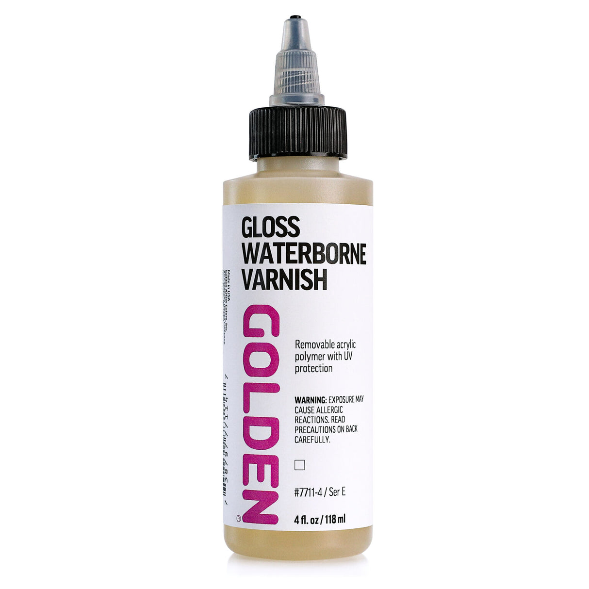 Golden Gloss Waterborne Varnish | 4 oz bottle