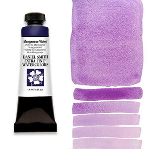 *NEW* Daniel Smith Extra Fine Watercolour - 15 ml tube - Manganese Violet