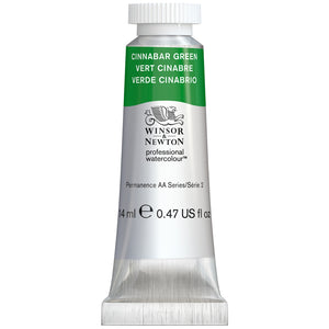 *NEW* Winsor & Newton Professional Watercolour - 14 ml tube - Cinnabar Green