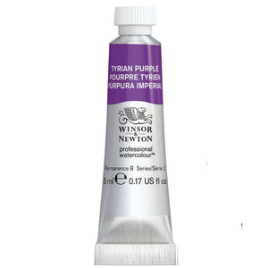 *NEW* Winsor & Newton Professional Watercolour - 5 ml tube - Tyrian Purple