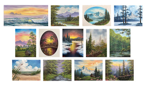 The Joy of Painting with Nicholas Hankins Book - Volume 33