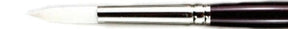 White Taklon Round Brush Series 970 - #12