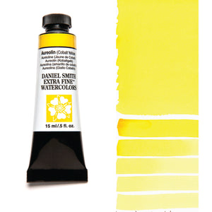 Daniel Smith Extra Fine Watercolour - 15 ml tube - Aureolin (Cobalt Yellow)