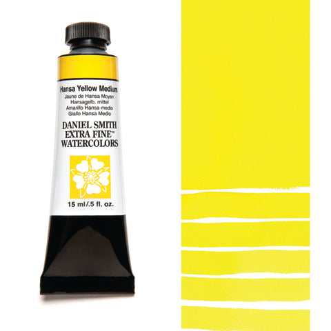 Daniel Smith Extra Fine Watercolour - 15 ml tube - Hansa Yellow Medium