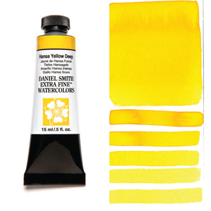 Daniel Smith Extra Fine Watercolour - 15 ml tube - Hansa Yellow Deep