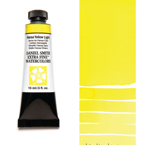 Daniel Smith Extra Fine Watercolour - 15 ml tube - Hansa Yellow Light