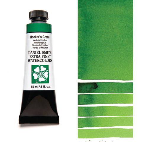 Daniel Smith Extra Fine Watercolour - 15 ml tube - Hooker’s Green