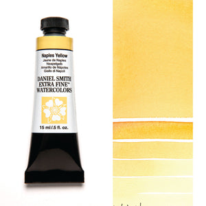 Daniel Smith Extra Fine Watercolour - 15 ml tube - Naples Yellow