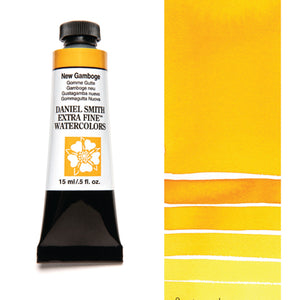 Daniel Smith Extra Fine Watercolour - 15 ml tube - New Gamboge