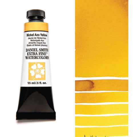 Daniel Smith Extra Fine Watercolour - 15 ml tube - Nickel Azo Yellow