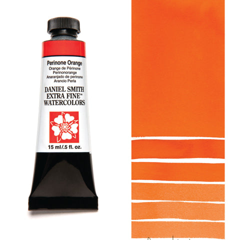 Daniel Smith Extra Fine Watercolour - 15 ml tube - Perinone Orange