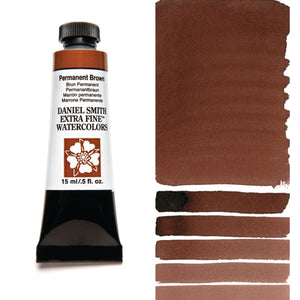 Daniel Smith Extra Fine Watercolour - 15 ml tube - Permanent Brown