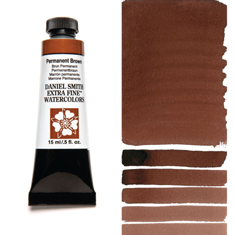 Daniel Smith Extra Fine Watercolour - 15 ml tube - Permanent Brown