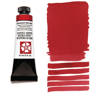 Daniel Smith Extra Fine Watercolour - 15 ml tube - Permanent Red Deep