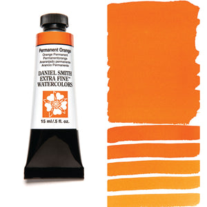 Daniel Smith Extra Fine Watercolour - 15 ml tube - Permanent Orange