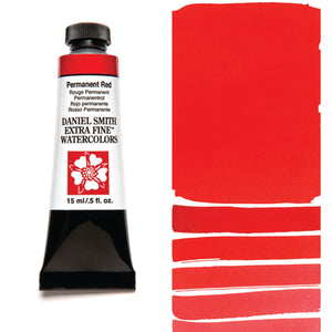 Daniel Smith Extra Fine Watercolour - 15 ml tube - Permanent Red
