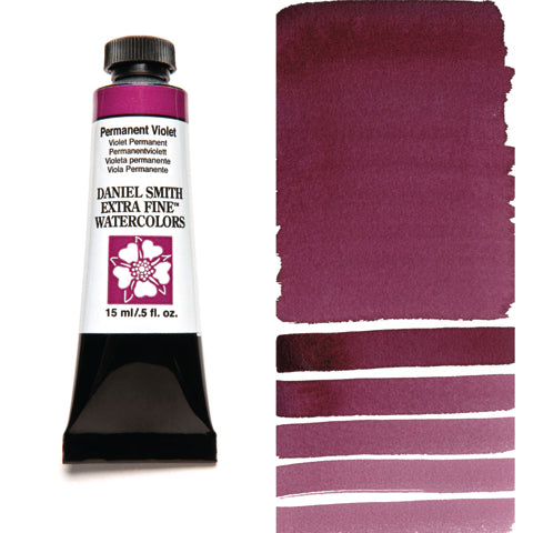 Daniel Smith Extra Fine Watercolour - 15 ml tube - Permanent Violet