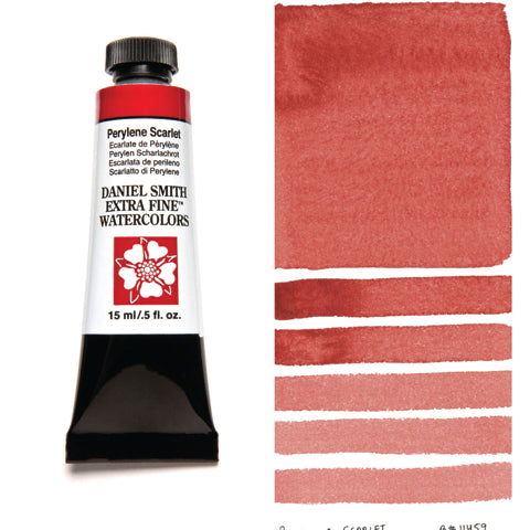 Daniel Smith Extra Fine Watercolour - 15 ml tube - Perylene Scarlet