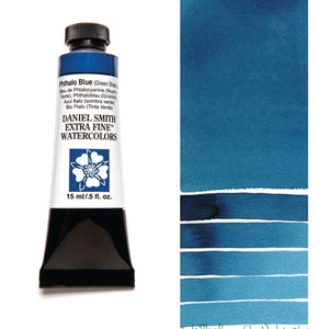 Daniel Smith Extra Fine Watercolour - 15 ml tube - Phthalo Blue (Green Shade)