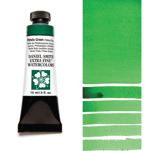 Daniel Smith Extra Fine Watercolour - 15 ml tube - Phthalo Green (Yellow Shade)