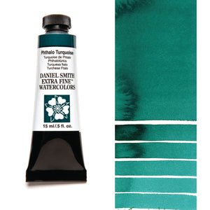 Daniel Smith Extra Fine Watercolour - 15 ml tube - Phthalo Turquoise