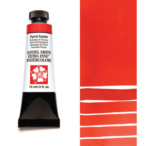 Daniel Smith Extra Fine Watercolour - 15 ml tube - Pyrrol Scarlet