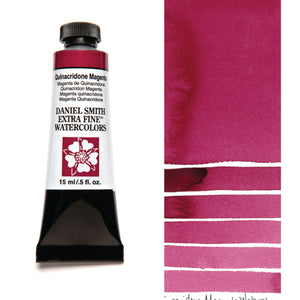 Daniel Smith Extra Fine Watercolour - 15 ml tube - Quinacridone Magenta