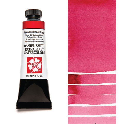 Daniel Smith Extra Fine Watercolour - 15 ml tube - Quinacridone Rose