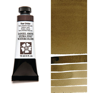 Daniel Smith Extra Fine Watercolour - 15 ml tube - Raw Umber