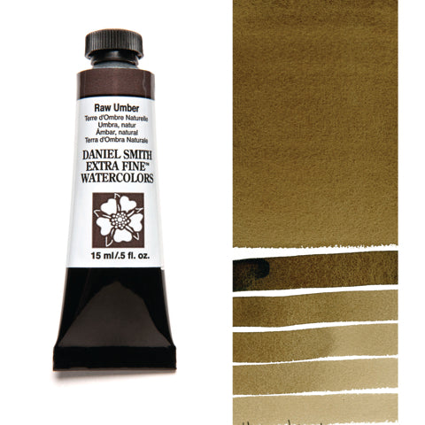 Daniel Smith Extra Fine Watercolour - 15 ml tube - Raw Umber