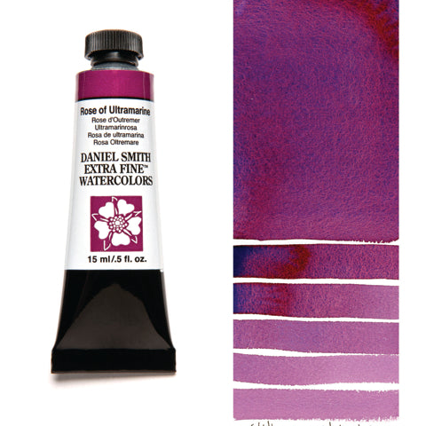 Daniel Smith Extra Fine Watercolour - 15 ml tube - Rose of Ultramarine