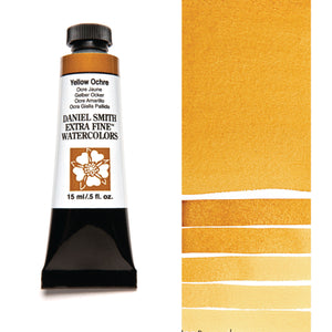 Daniel Smith Extra Fine Watercolour - 15 ml tube - Yellow Ochre