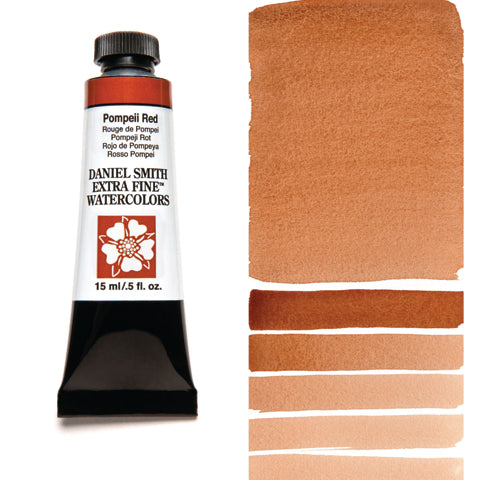 Daniel Smith Extra Fine Watercolour - 15 ml tube - Pompeii Red