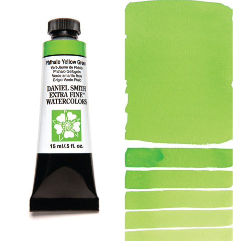 Daniel Smith Extra Fine Watercolour - 15 ml tube - Phthalo Yellow Green