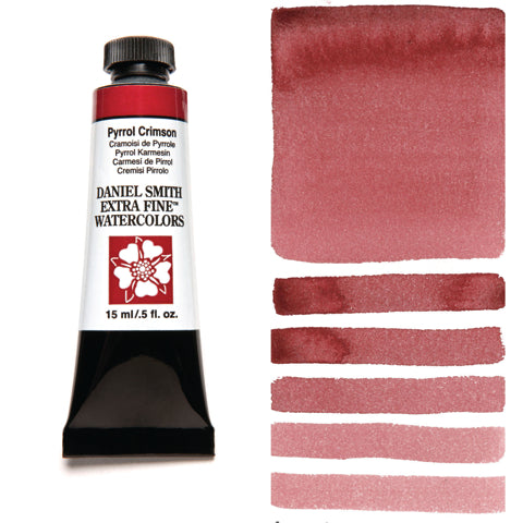Daniel Smith Extra Fine Watercolour - 15 ml tube - Pyrrol Crimson