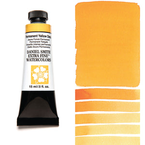 Daniel Smith Extra Fine Watercolour - 15 ml tube - Permanent Yellow Deep