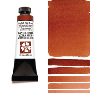 Daniel Smith Extra Fine Watercolour - 15 ml tube - English Red Ochre