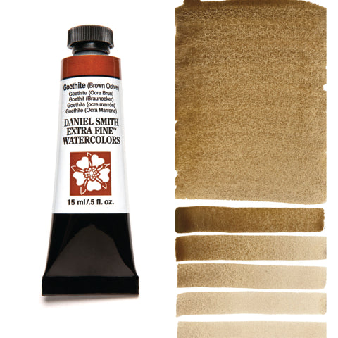 Daniel Smith Extra Fine Watercolour - 15 ml tube - Goethite (Brown Ochre)