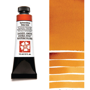 Daniel Smith Extra Fine Watercolour - 15 ml tube - Quinacridone Deep Gold