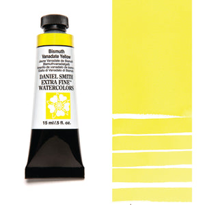 Daniel Smith Extra Fine Watercolour - 15 ml tube - Bismuth Vanadate Yellow