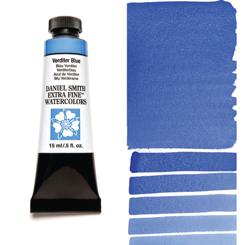 Daniel Smith Extra Fine Watercolour - 15 ml tube - Verditer Blue