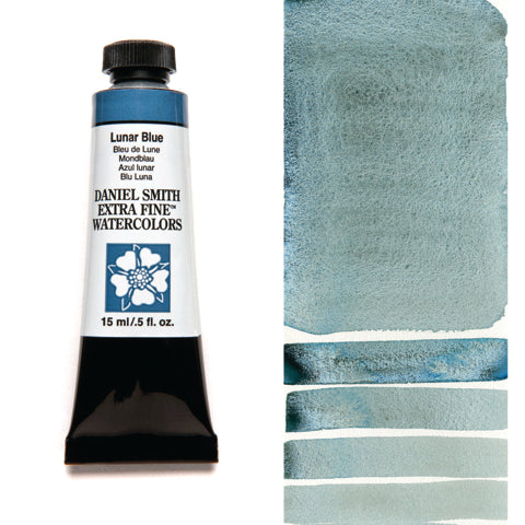 Daniel Smith Extra Fine Watercolour - 15 ml tube - Lunar Blue