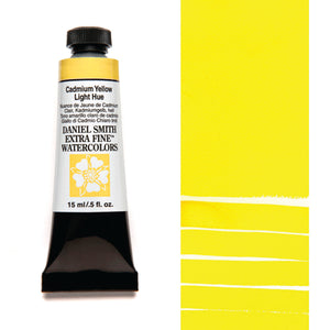 Daniel Smith Extra Fine Watercolour - 15 ml tube - Cadmium Yellow Light Hue