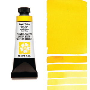 Daniel Smith Extra Fine Watercolour - 15 ml tube - Mayan Yellow