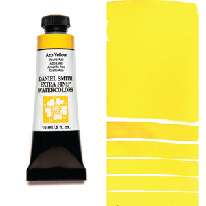 Daniel Smith Extra Fine Watercolour - 15 ml tube - Azo Yellow